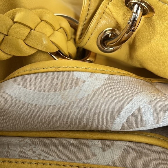 MICHAEL KORS SIGNATURE YELLOW HANDBAG - Picture 16 of 16